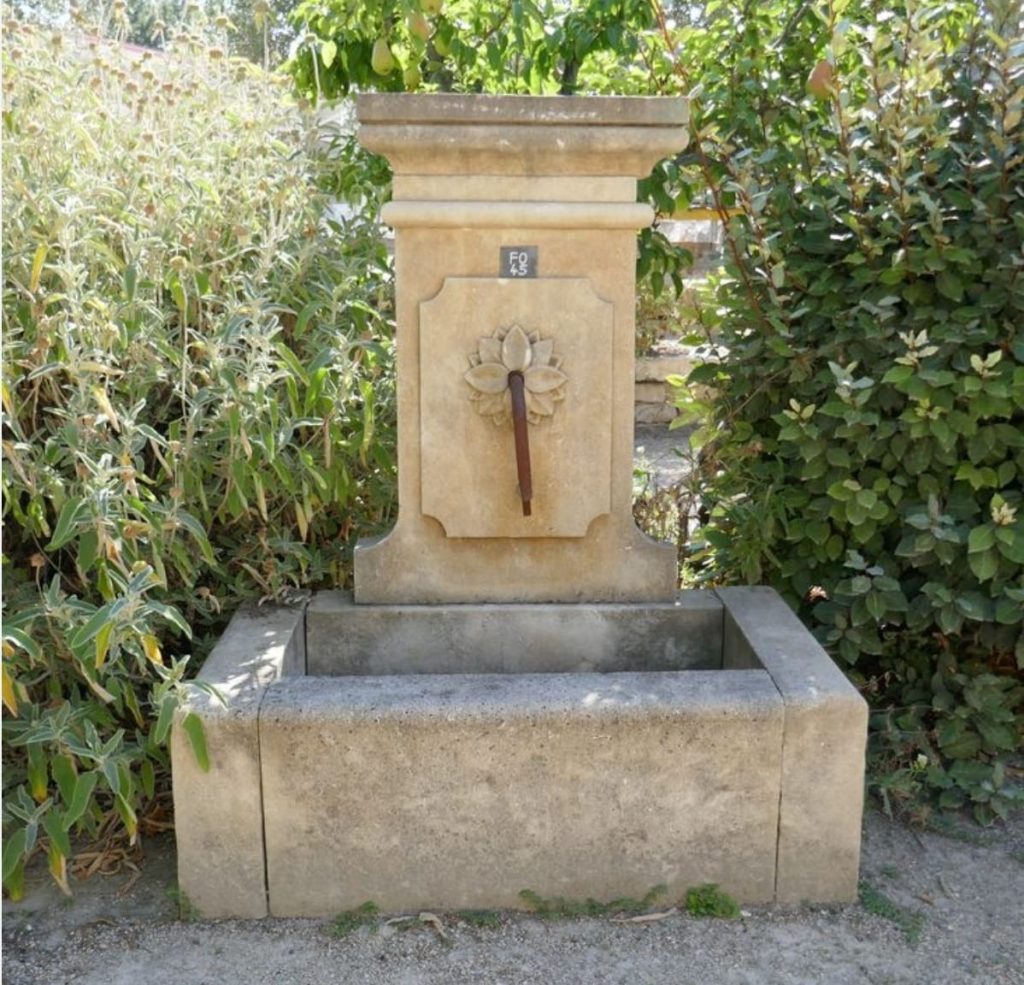 Rénovation fontaine